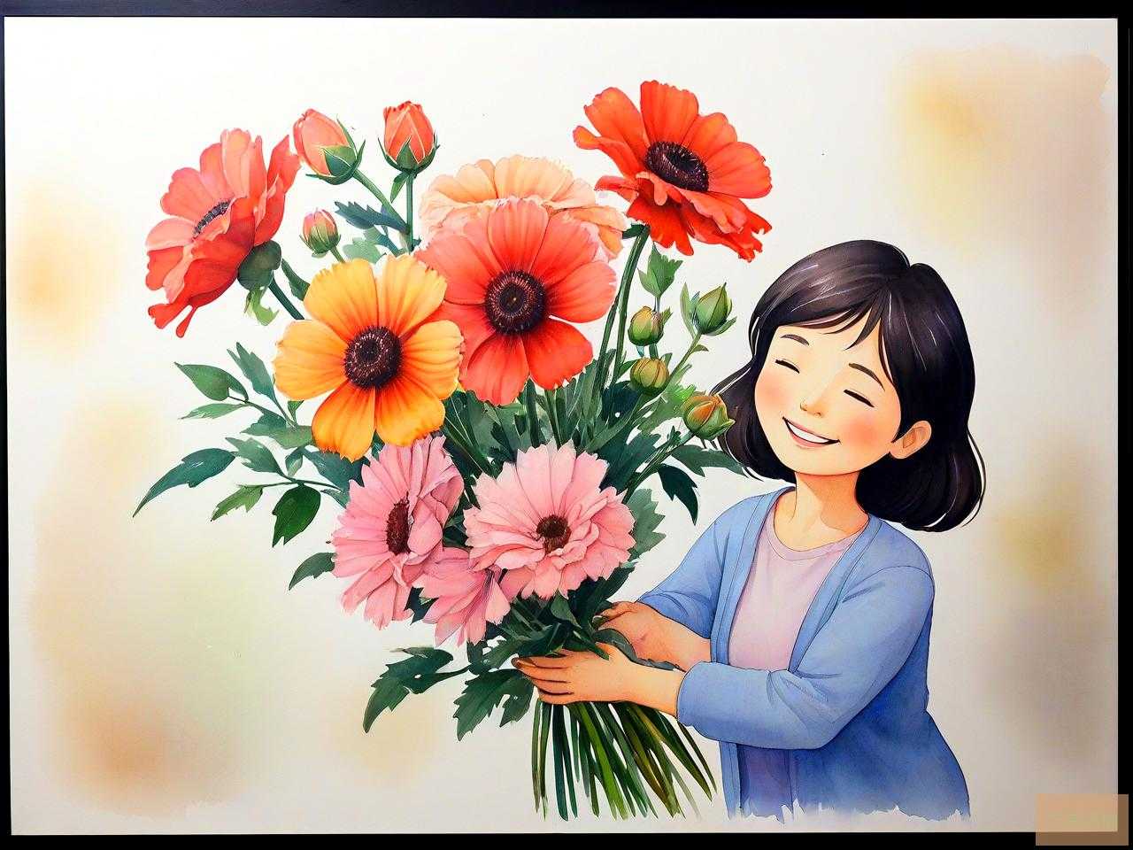 送给朋友妈妈送什么花