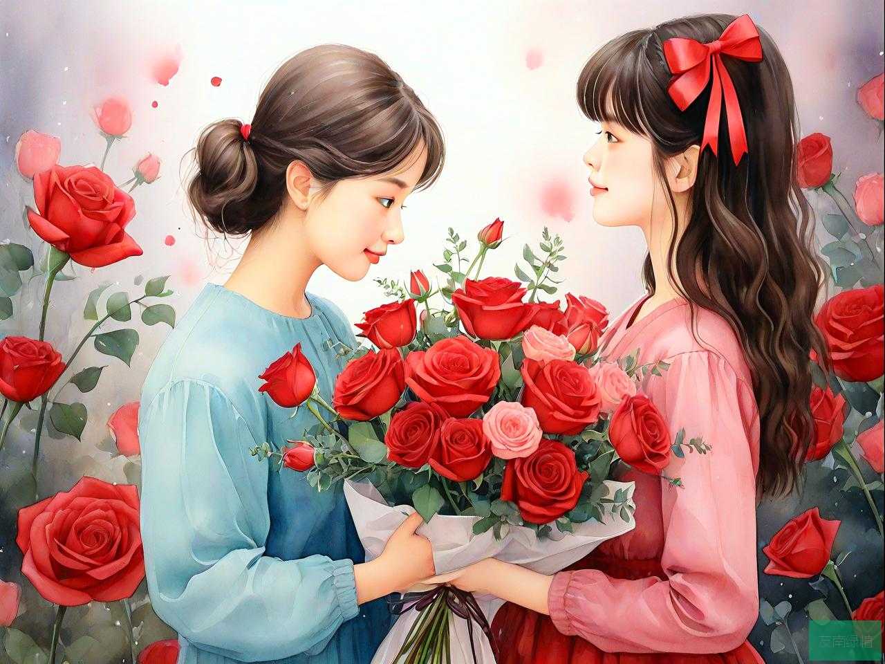七夕情人节送女朋友花