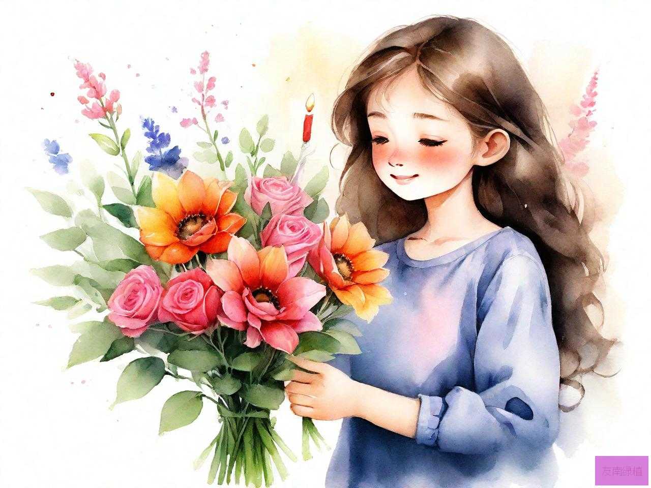 生日送什么花给女同学