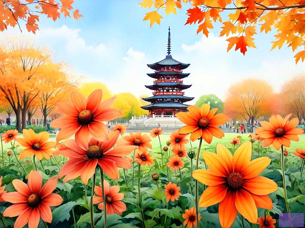 上海秋天适合种什么花