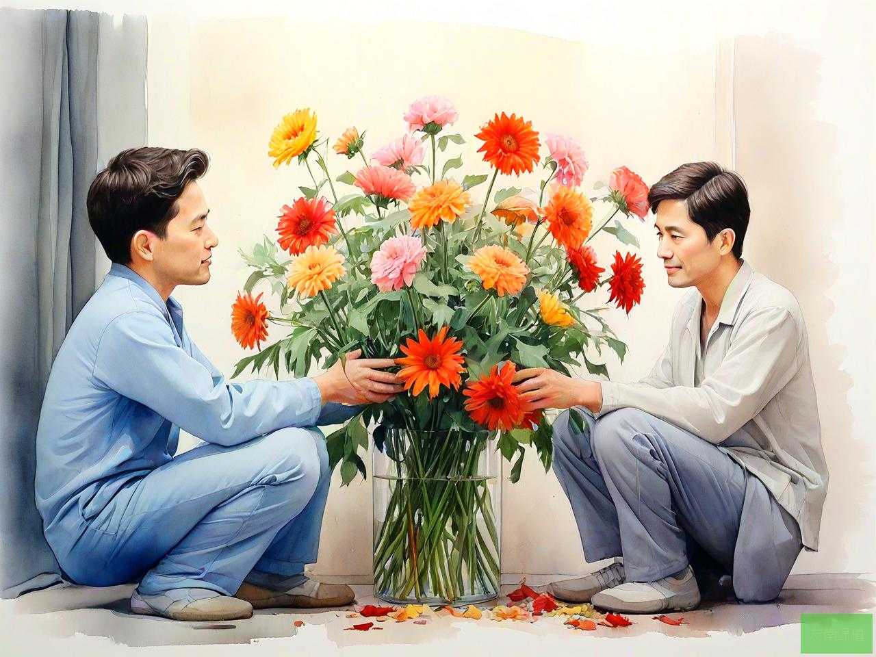 探望男病人买什么鲜花