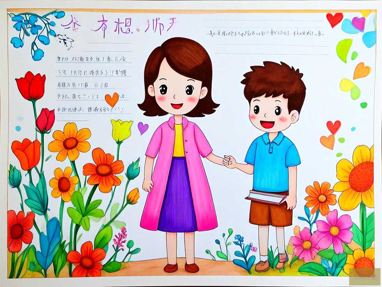 感恩老师征文300字