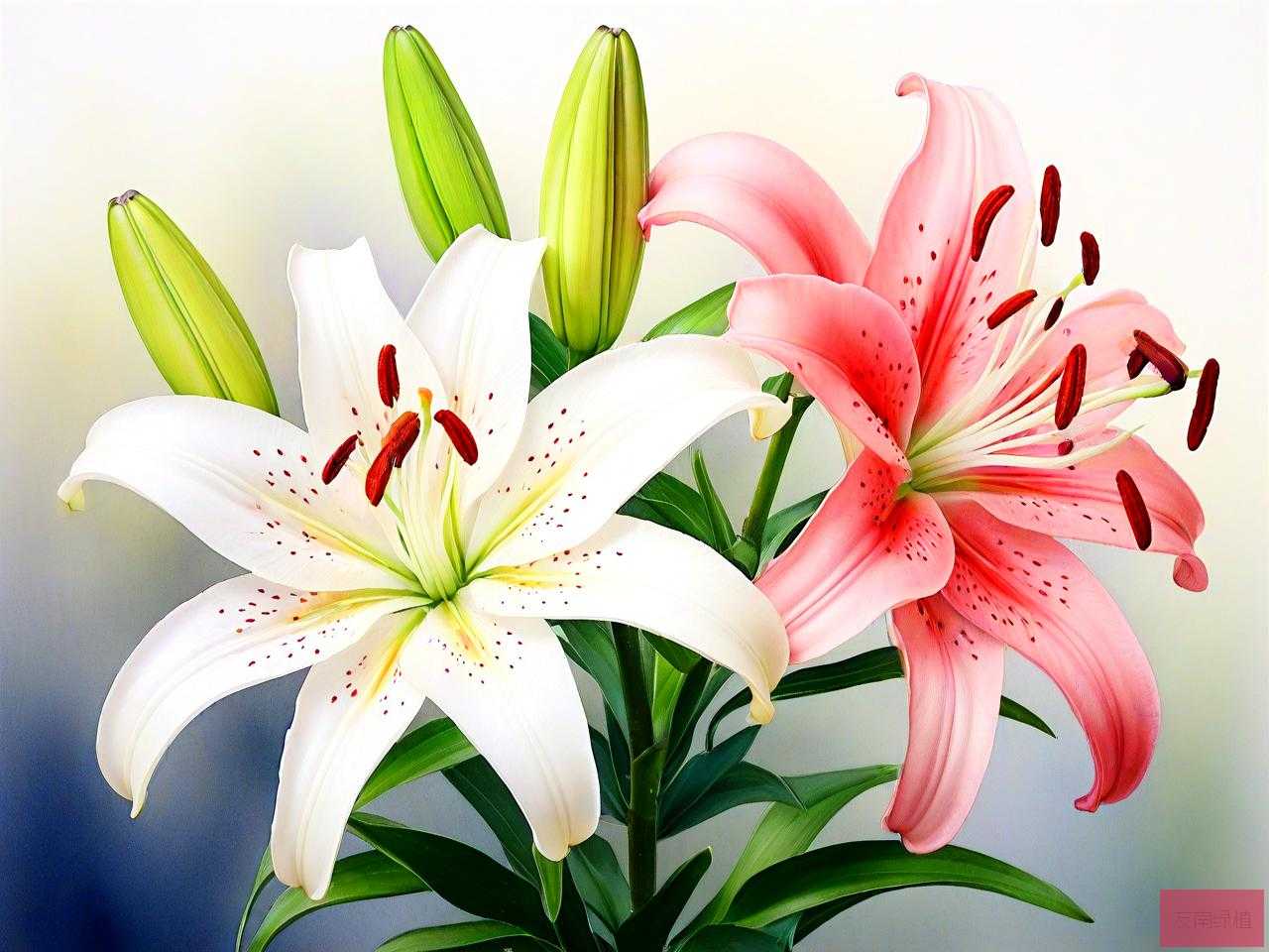 百合花的花是什么样的
