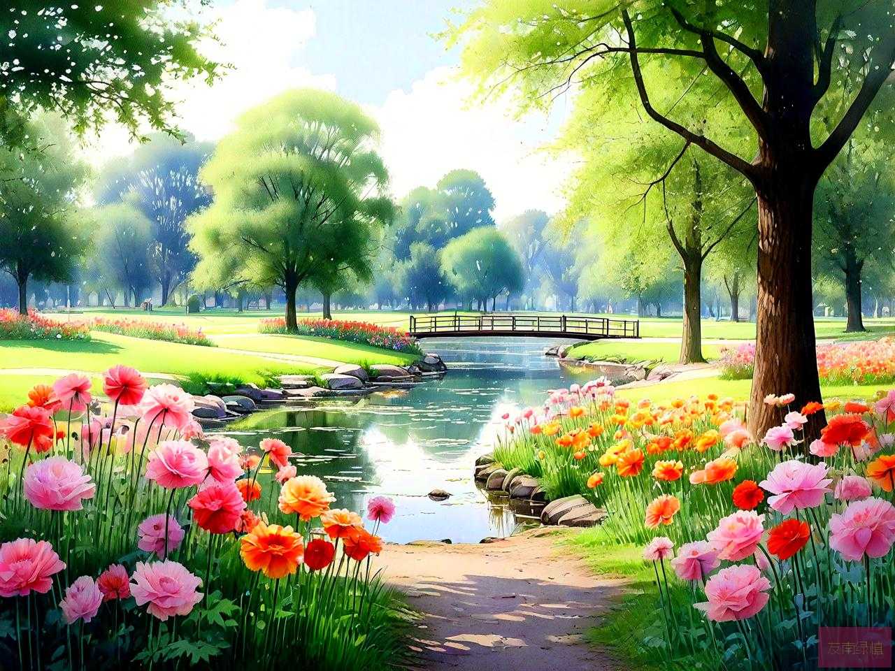 公园里有哪些花的名字