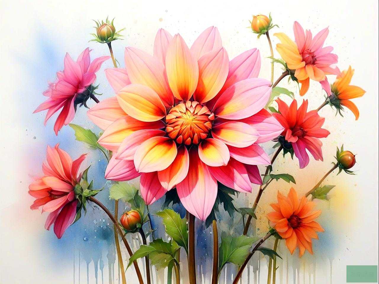 充满正能量的花的花语