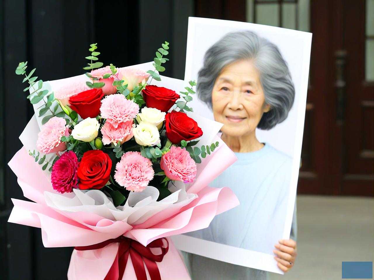 婆婆妈过生日送什么花