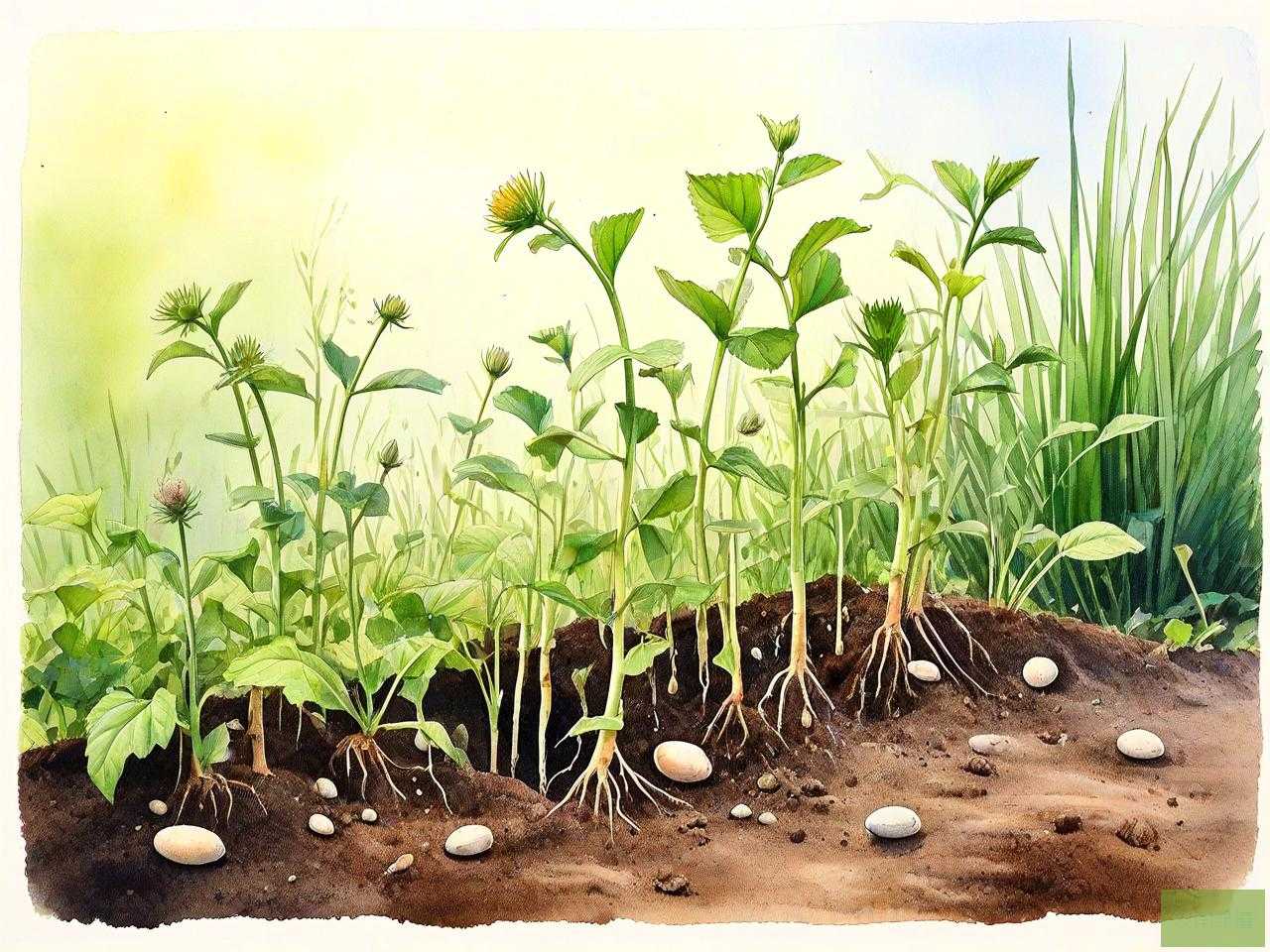 什么植物自己传播种子