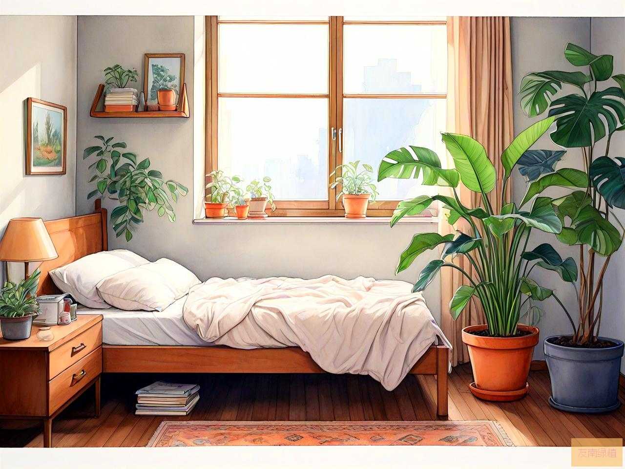 睡觉房间养什么植物好