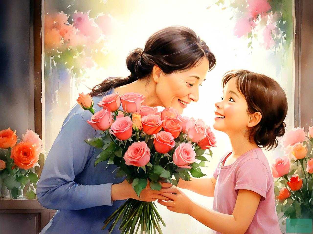 女儿送妈妈什么花合适