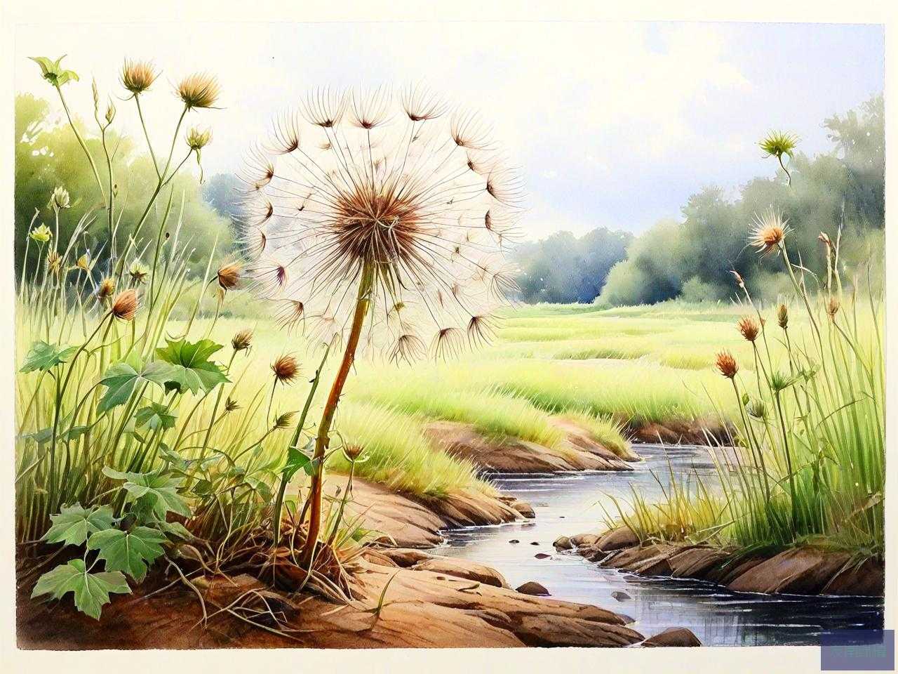 什么植物用风传播种子