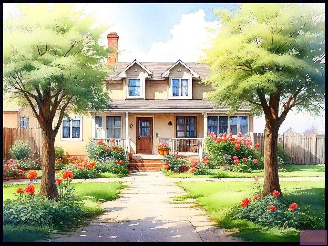 房前屋后种什么花和树