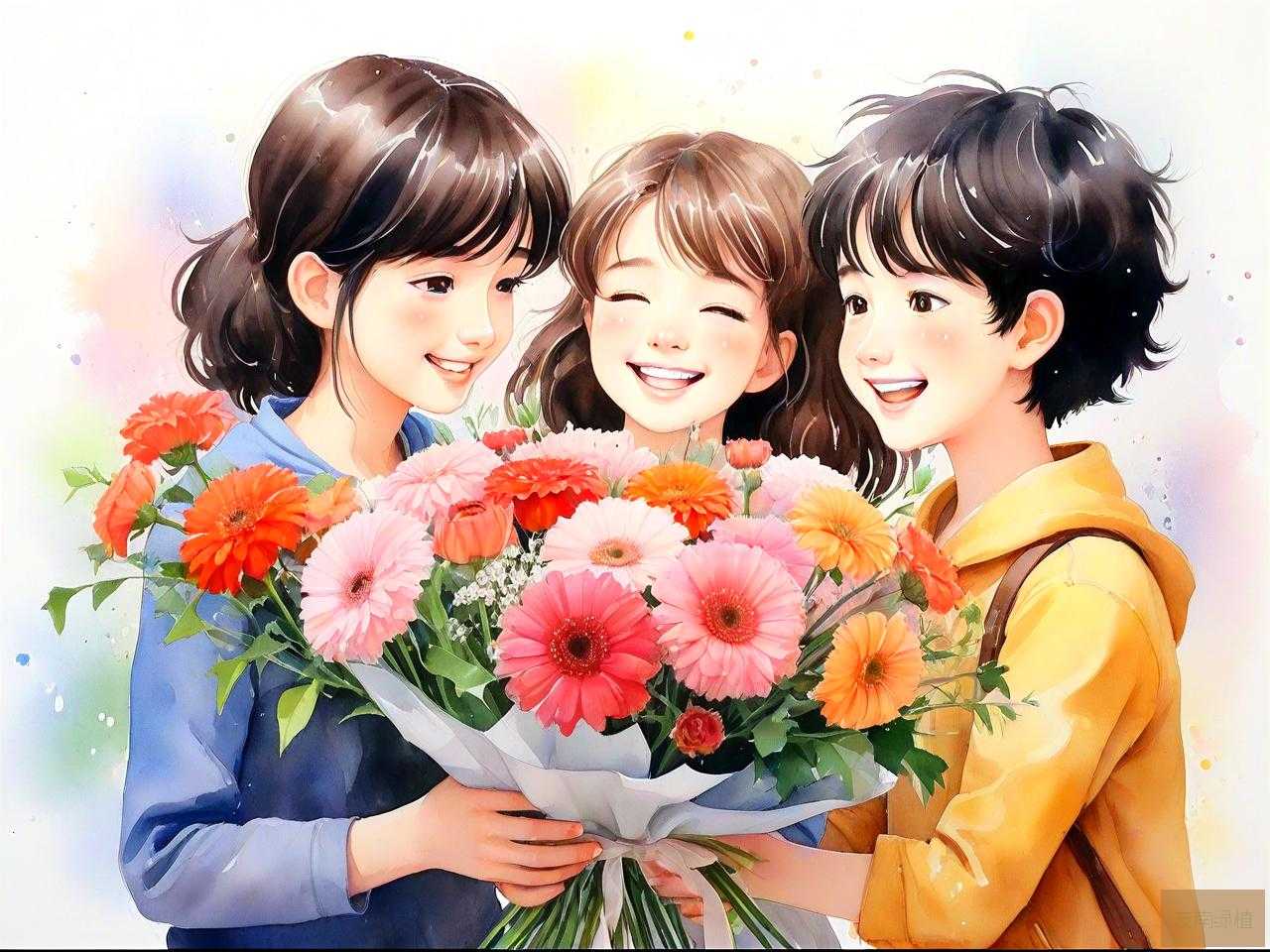 给好朋友送花送什么花