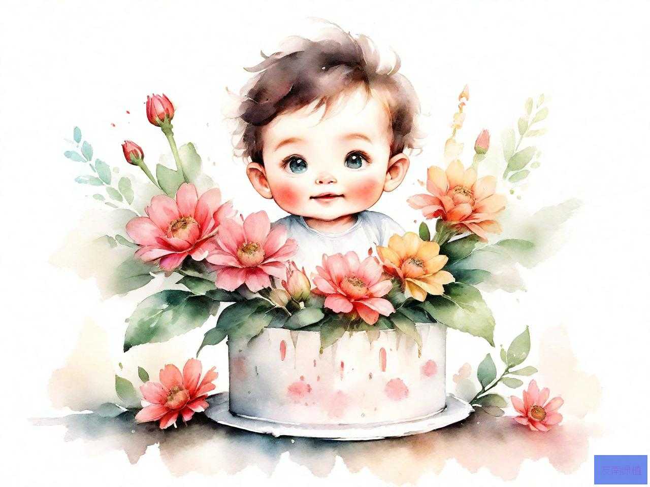 宝宝生日送什么花