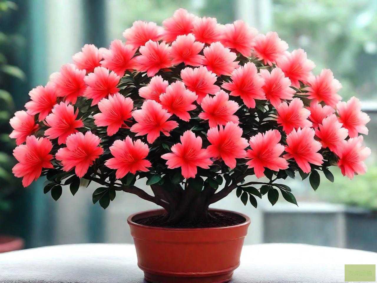 大富贵杜鹃花盆栽的好不好养呀开花时间久吗