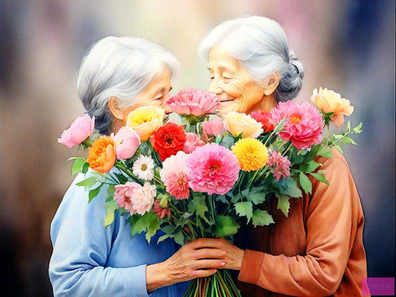 老年母亲生日送什么花