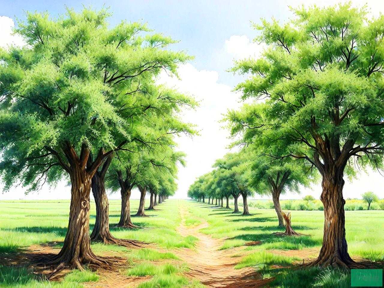 槐树一亩地能种多少棵