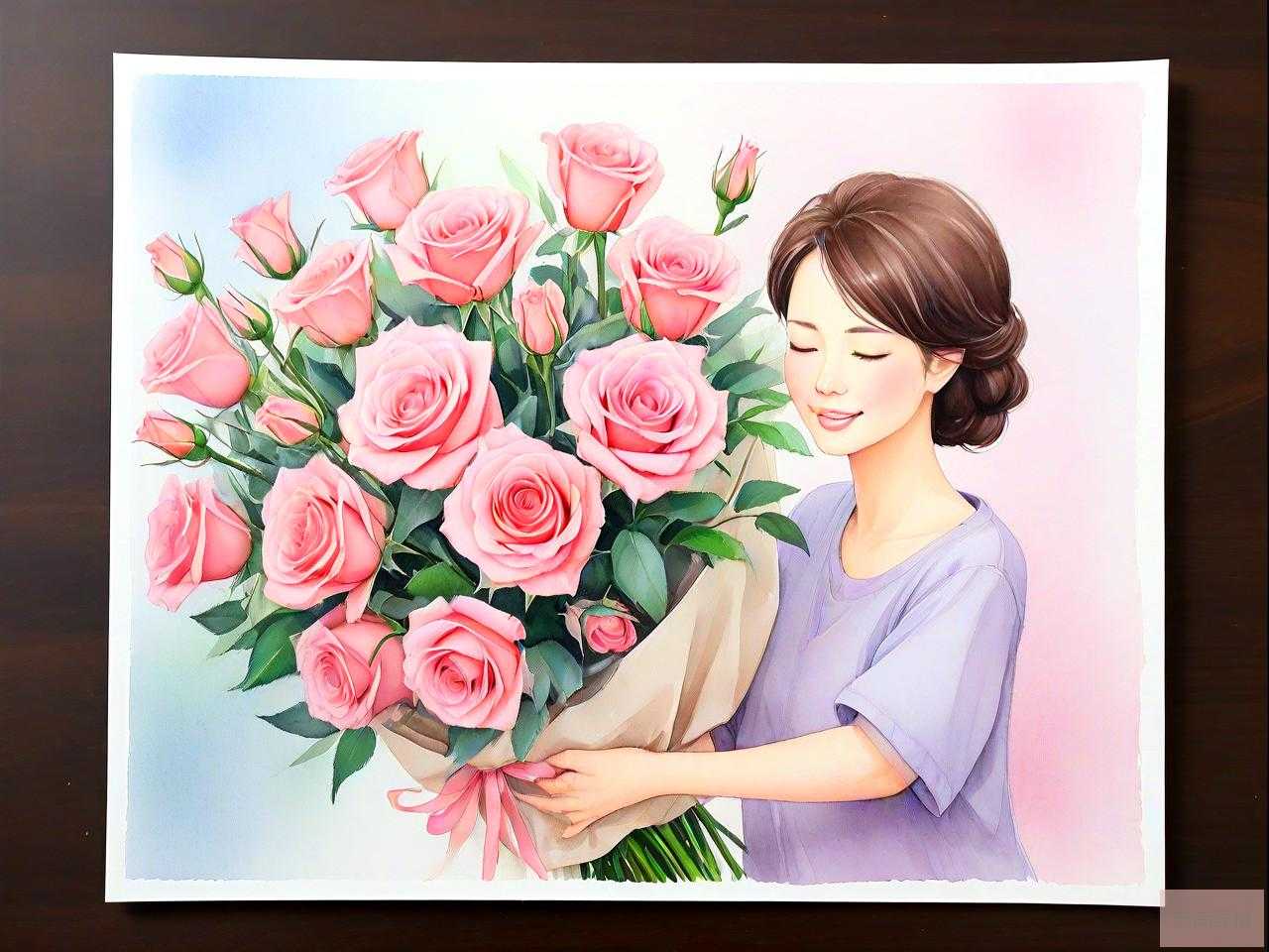 送老婆鲜花送什么花好