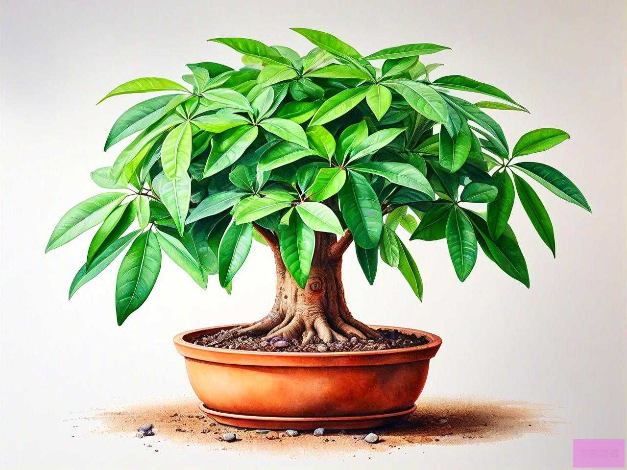 发财树是不是要少浇水