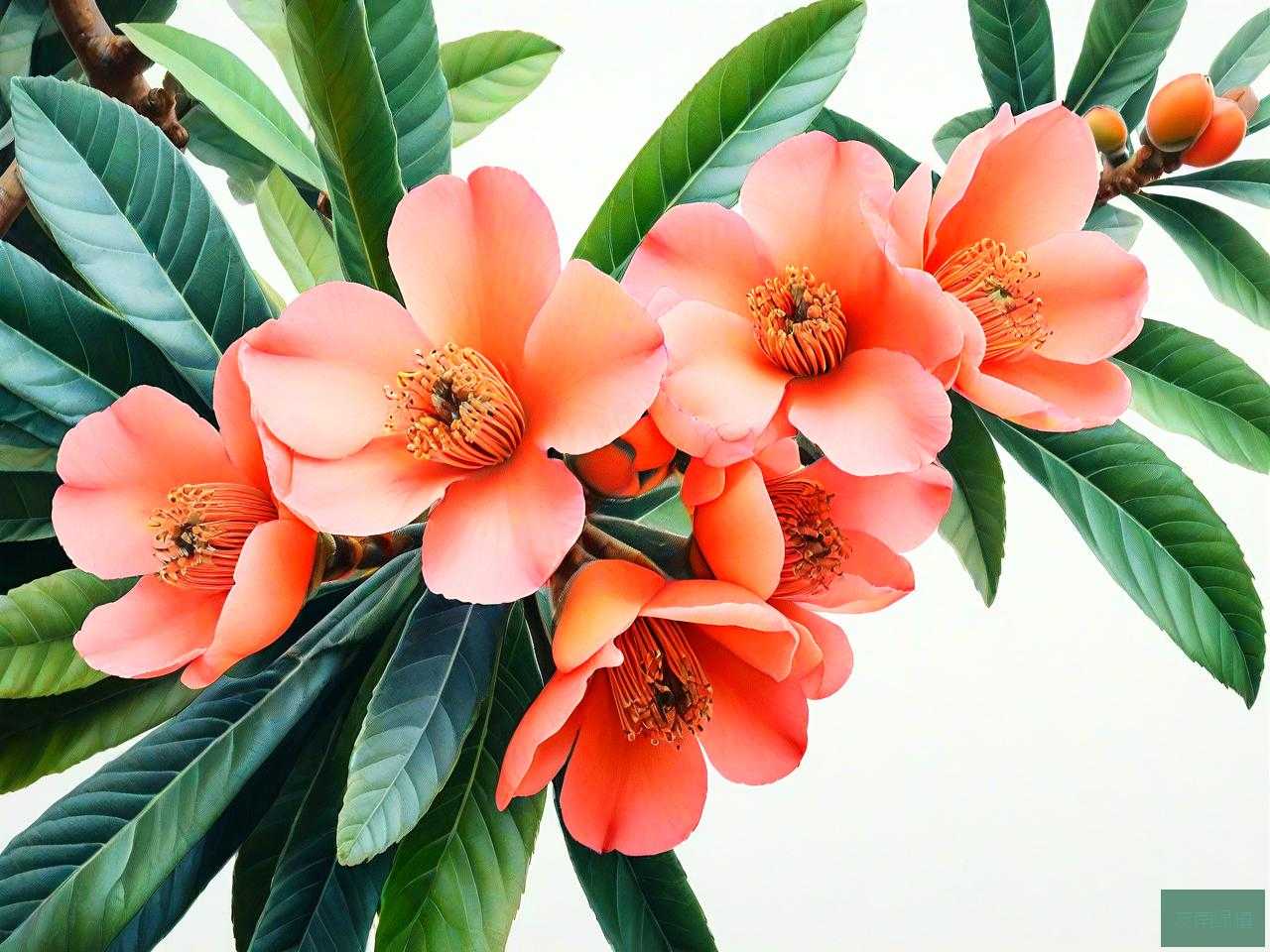 枇杷的花是什么样子的