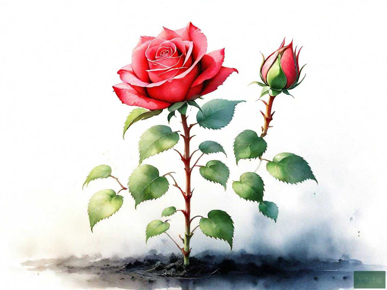 月季花芽扦插