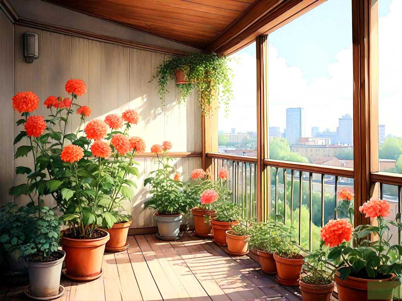 北向阳台适合种什么花