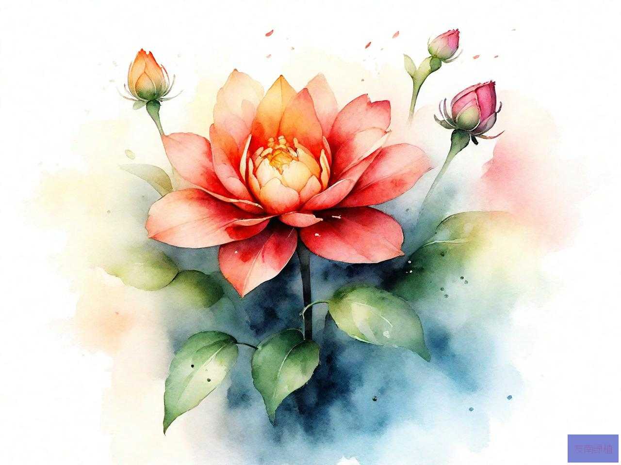 寓意新开始的花