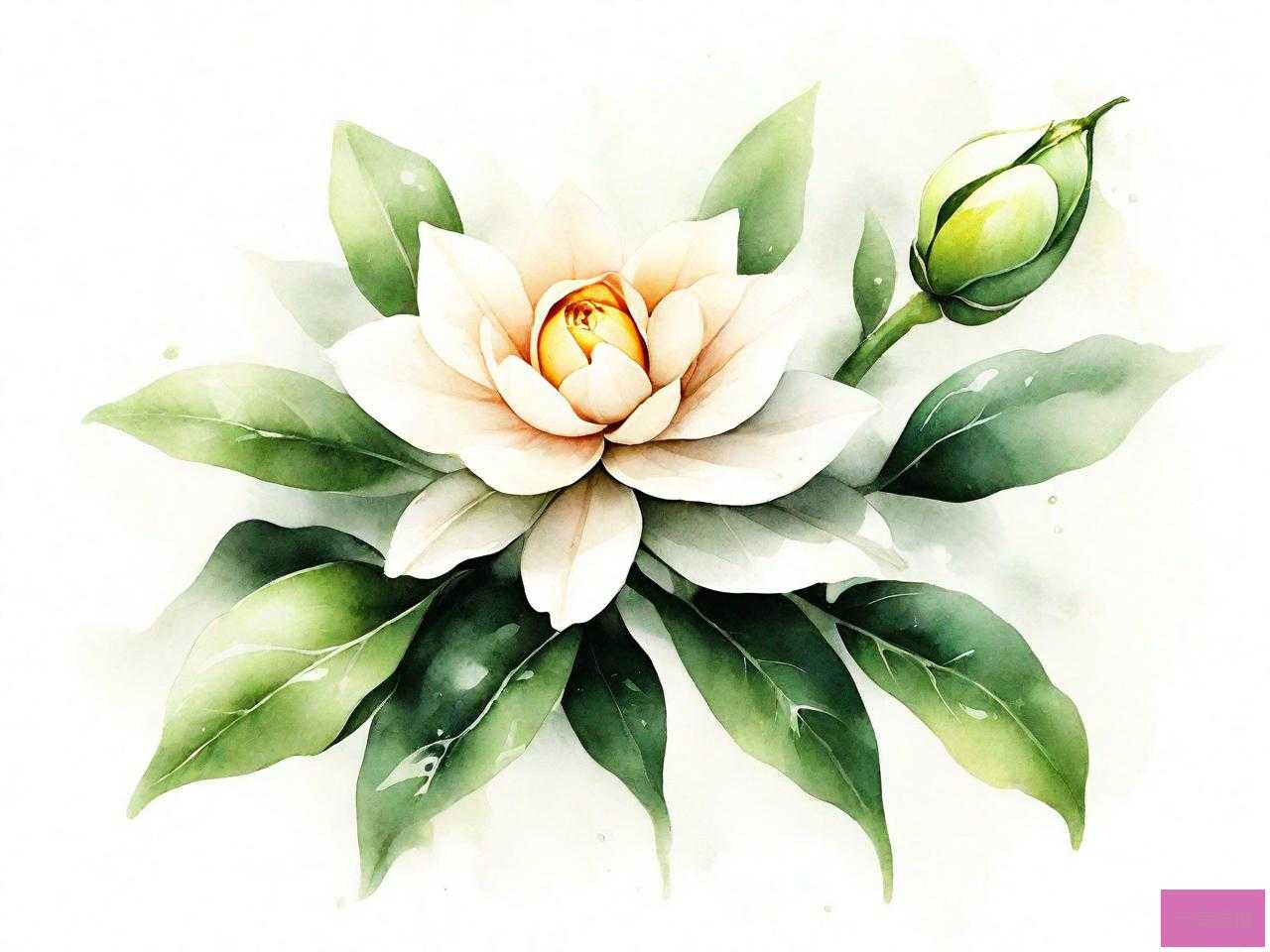 栀子花花苞掉