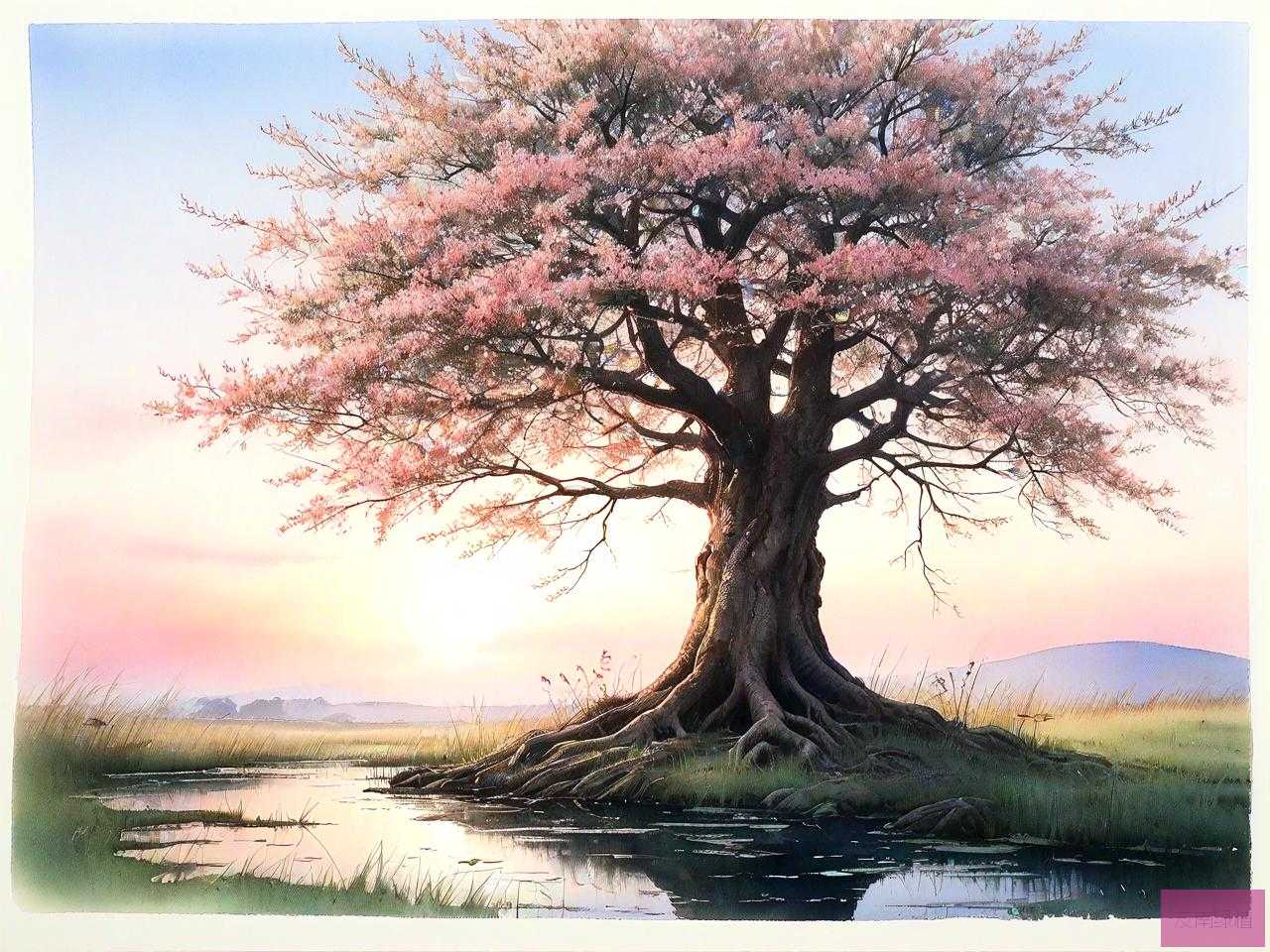 席慕容的一棵开花的树