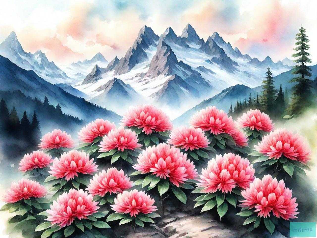高山杜鹃花语