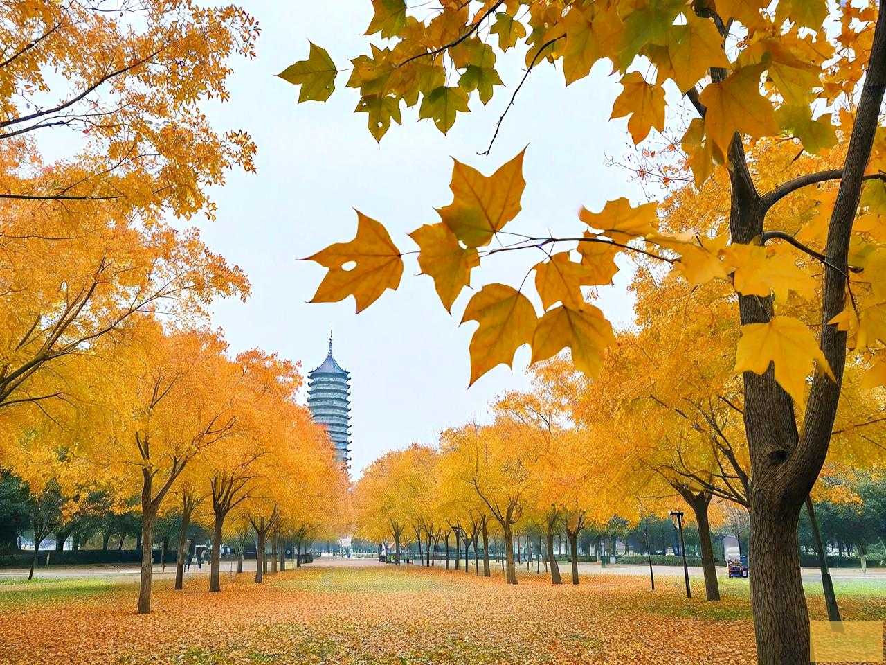 南京梧桐叶最佳观赏期