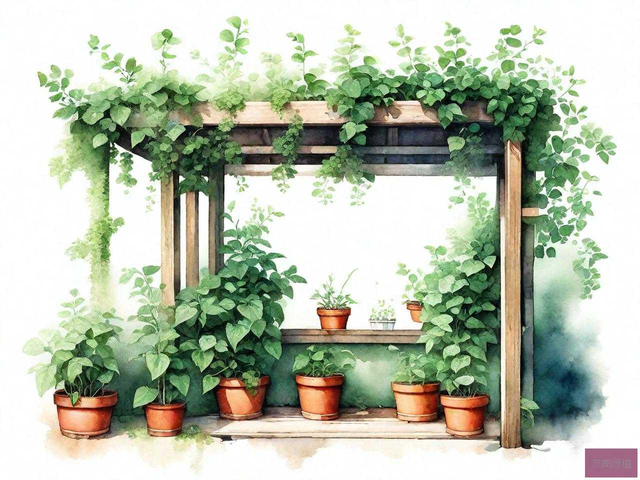 棚架绿化植物