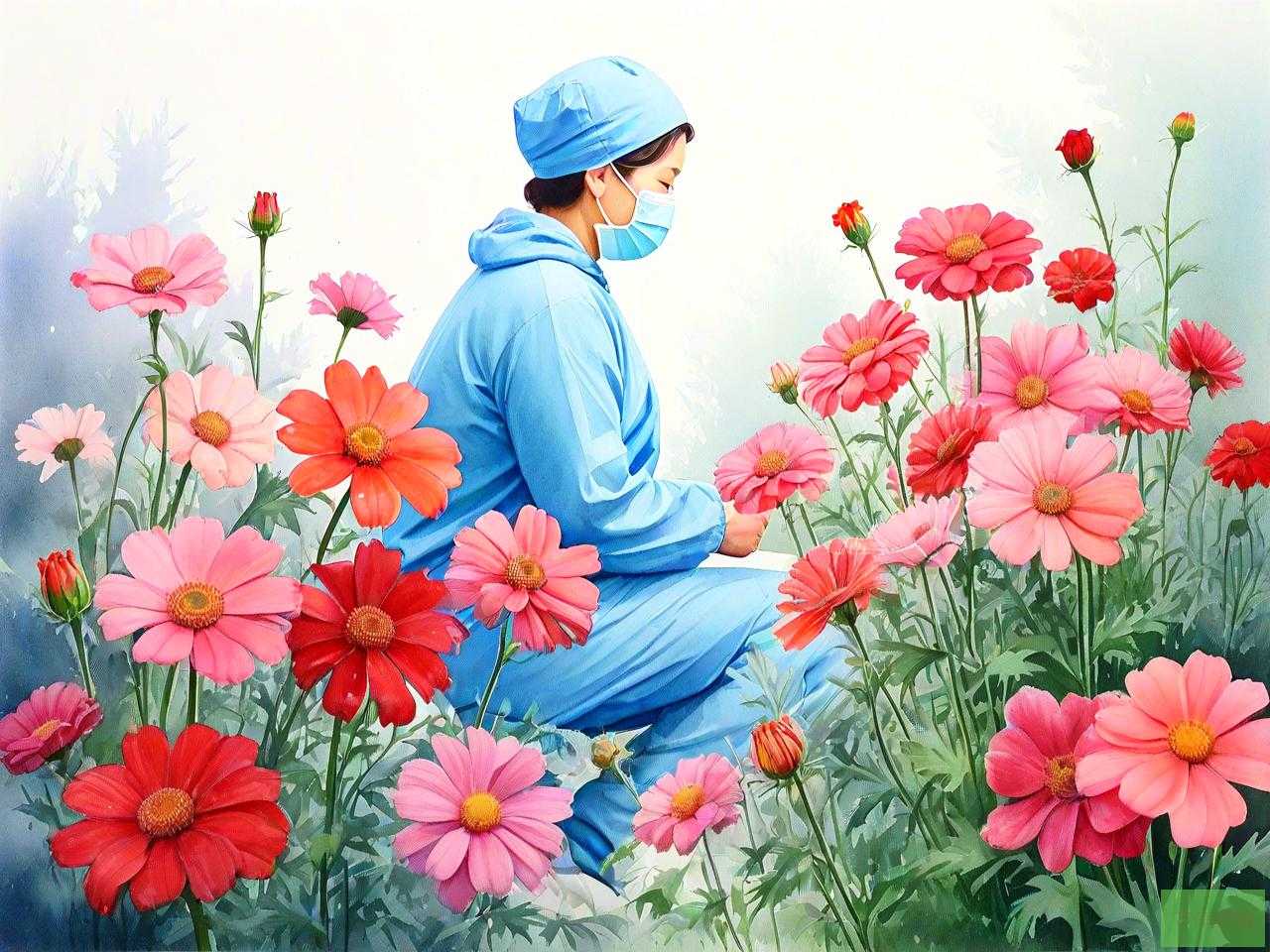 去探病人送什么花好呢