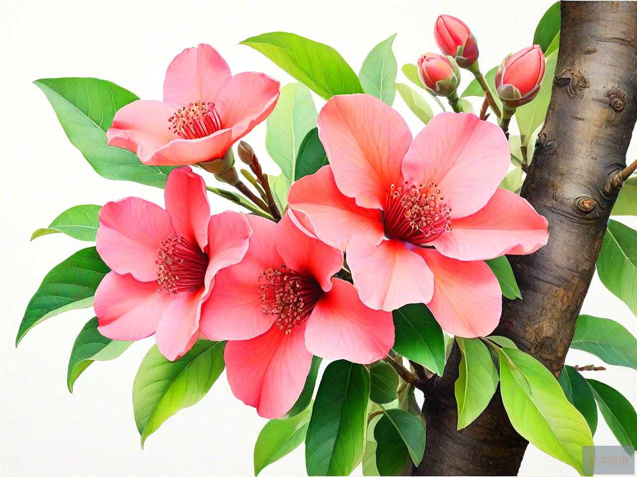 木瓜的花是什么样子的