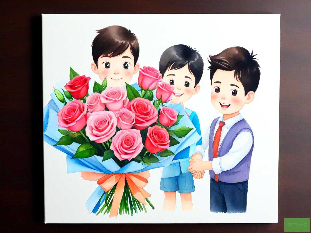 给男生过生日送什么花
