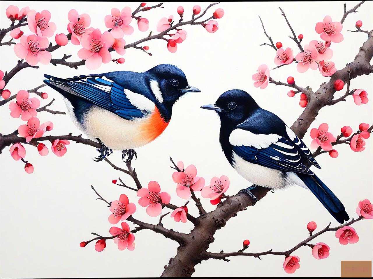 梅花喜鹊的寓意是什么