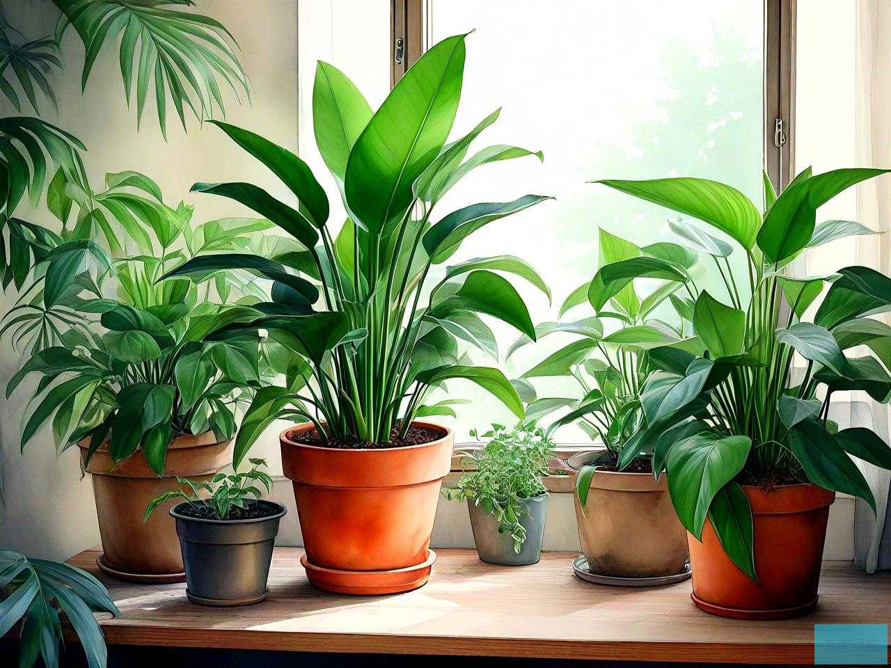 适合室内养的绿色植物