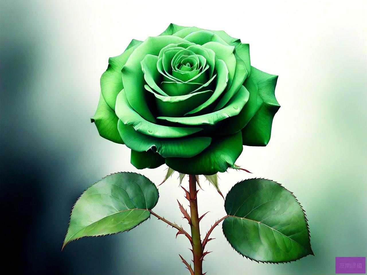 绿色的玫瑰花叫什么花