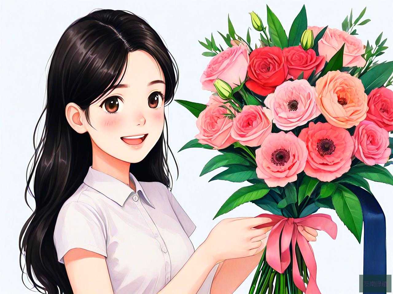 女朋友是老师送什么花