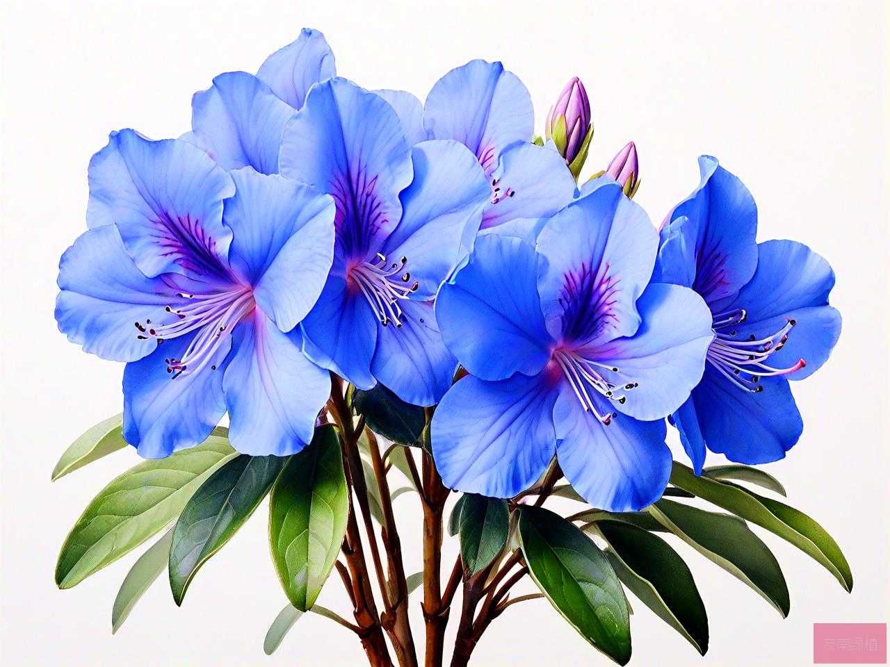 蓝色杜鹃花是什么品种
