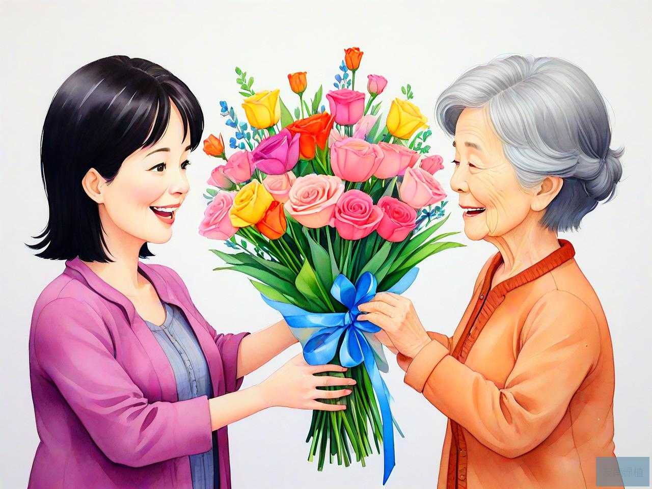 媳妇生日婆婆送什么花
