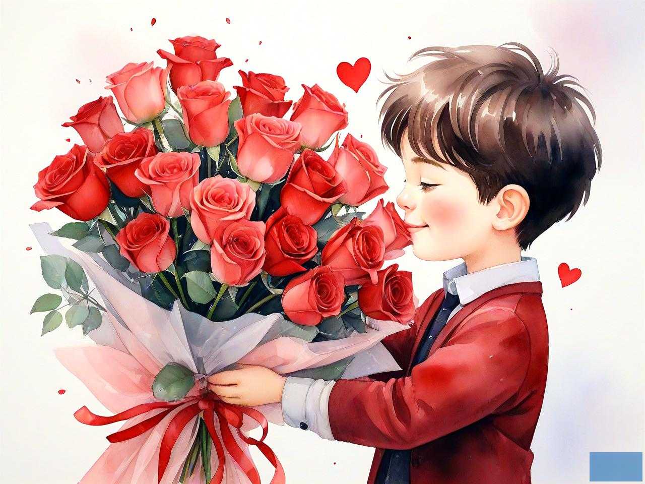 情人节送什么花给情人
