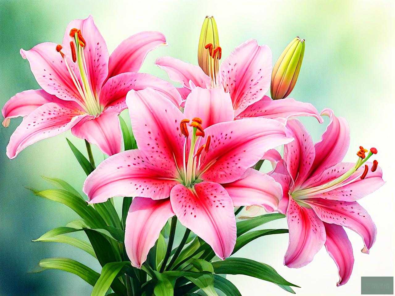 心田上的百合花林清玄