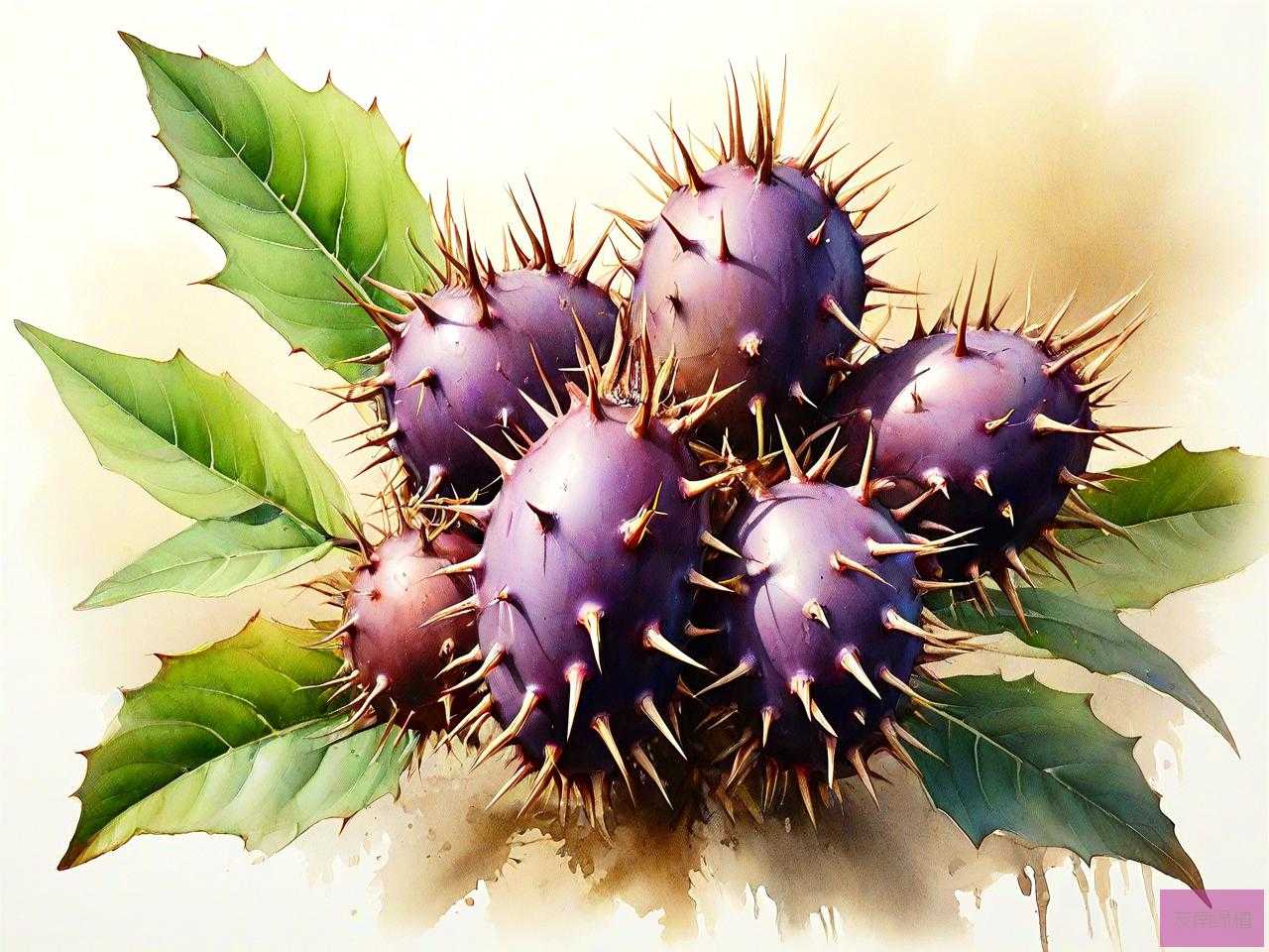 带刺的种子是什么植物