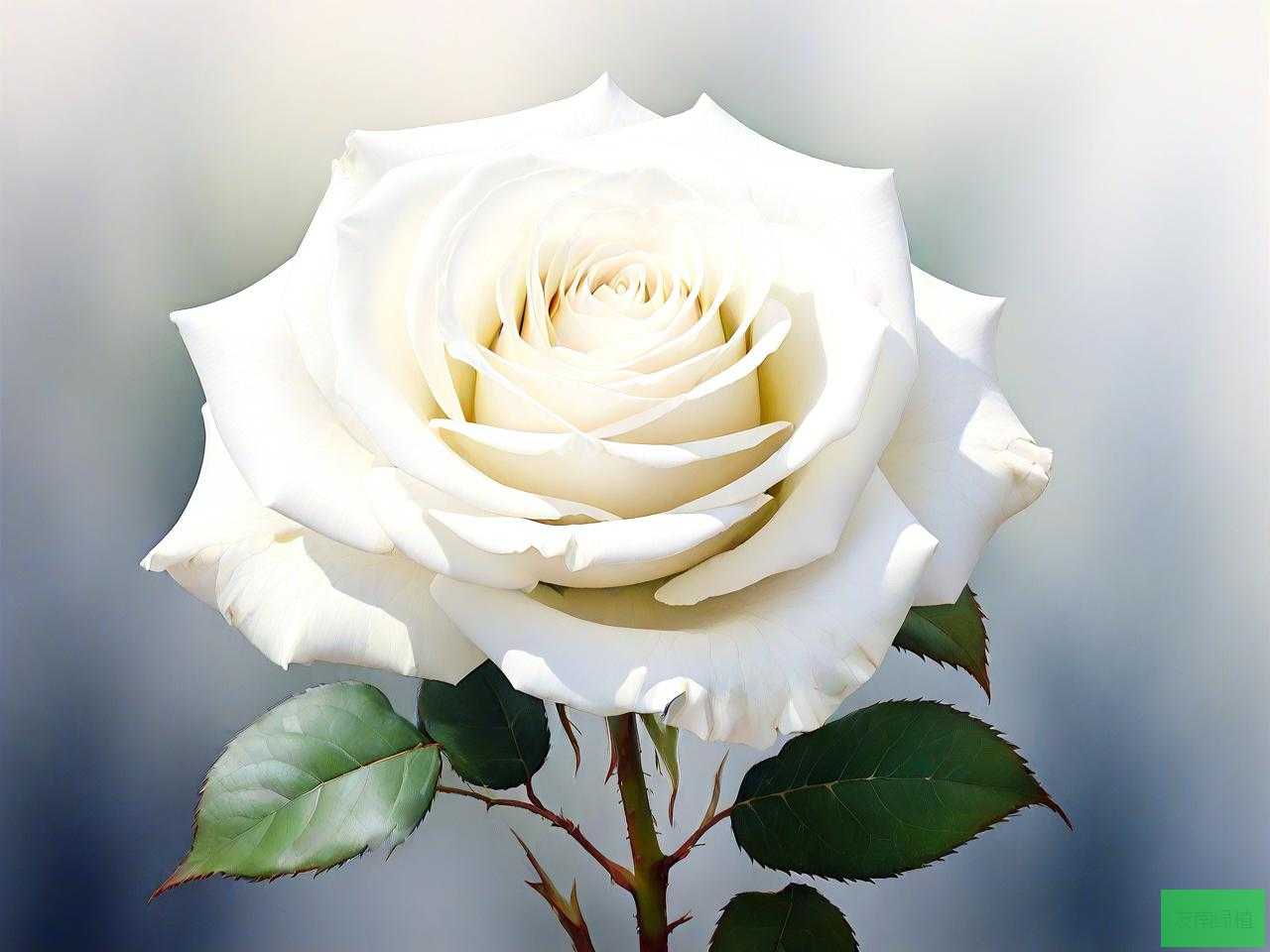 白玫瑰纯净花语是什么
