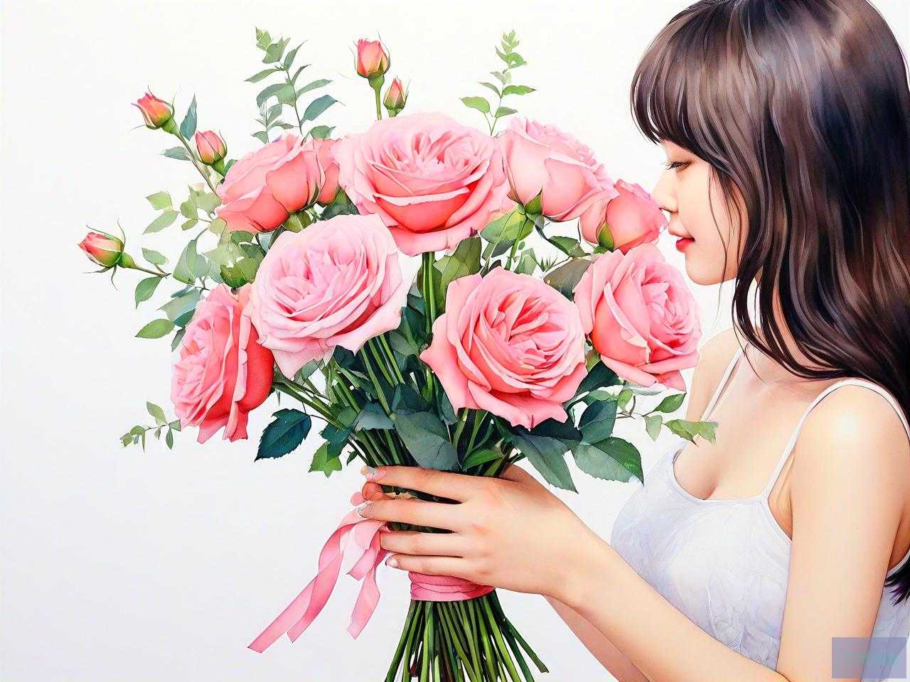 送异性女性朋友什么花