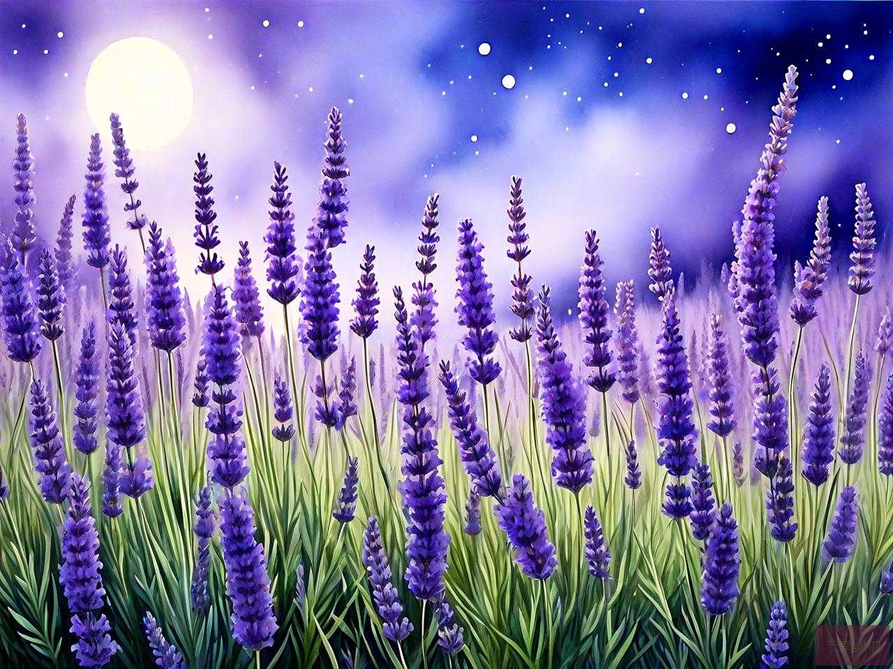 满天星和薰衣草的花语