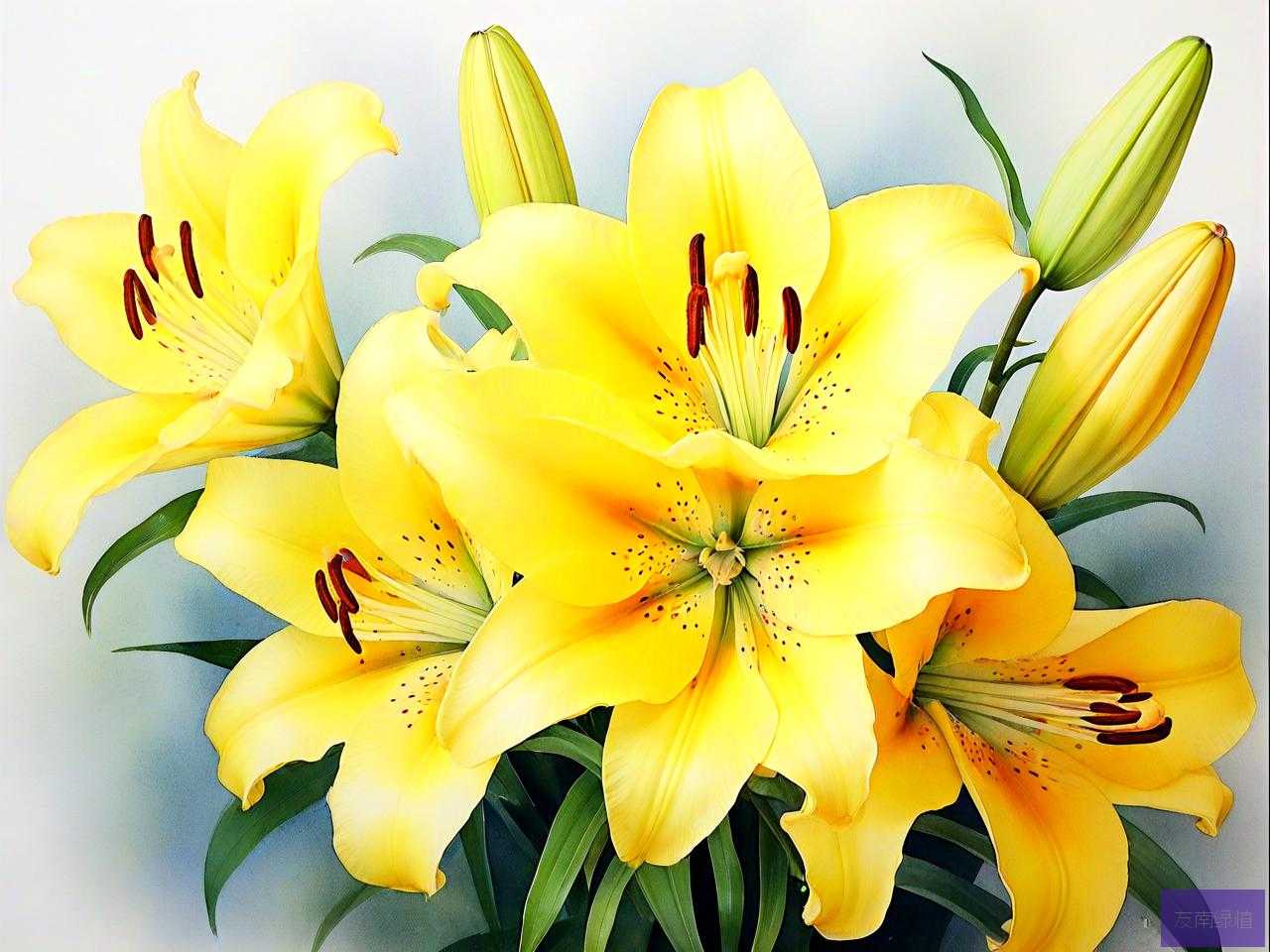 黄色百合的花语和寓意