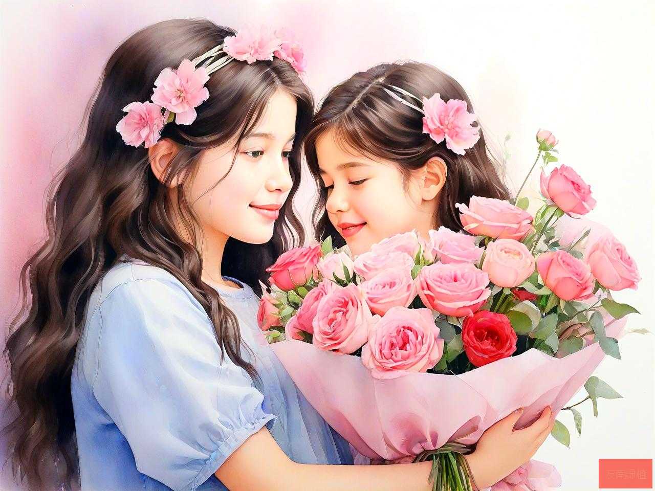 女生生完孩子送什么花