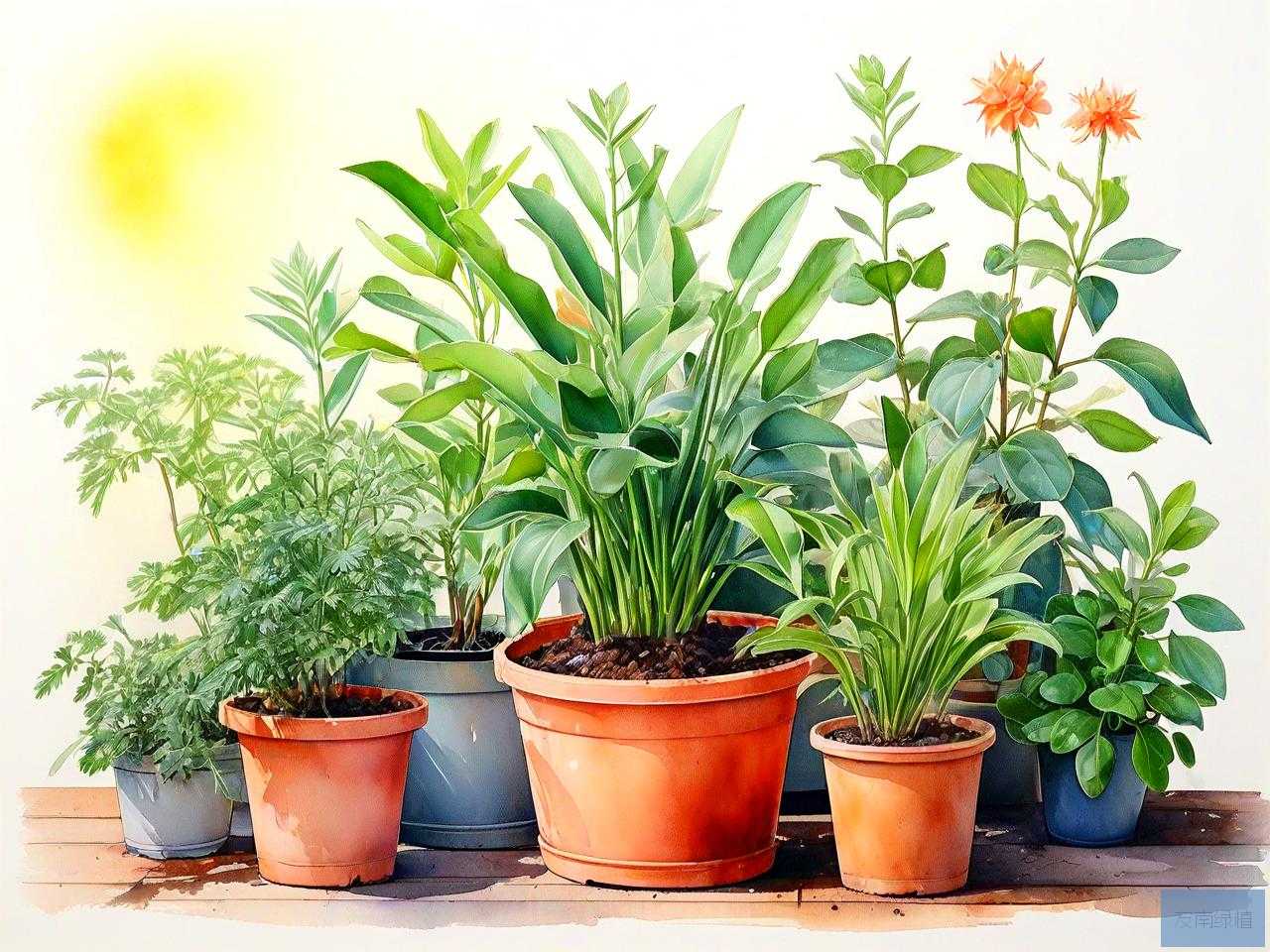 没有太阳可以养的植物