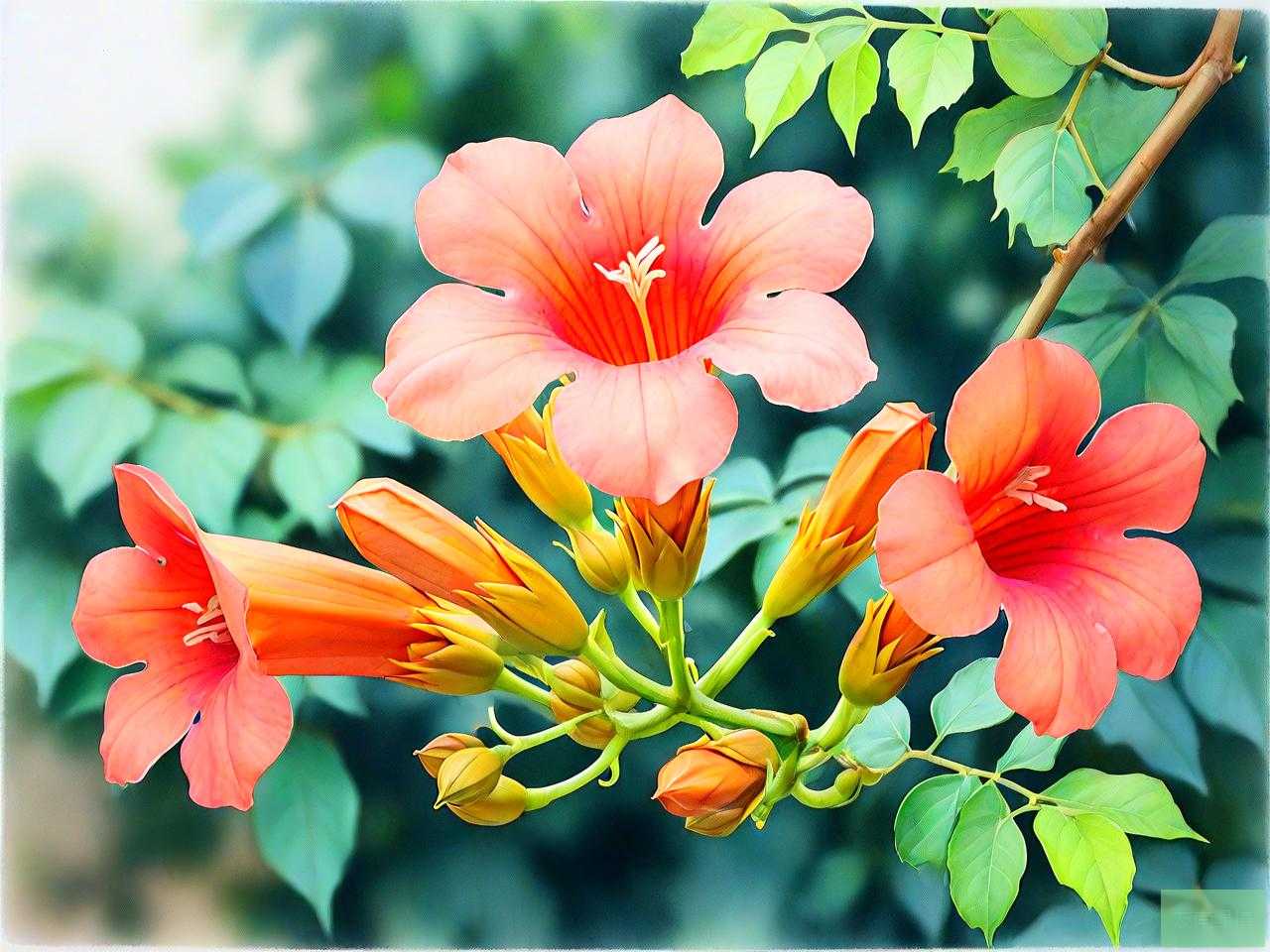 凌霄花插枝多久可开花